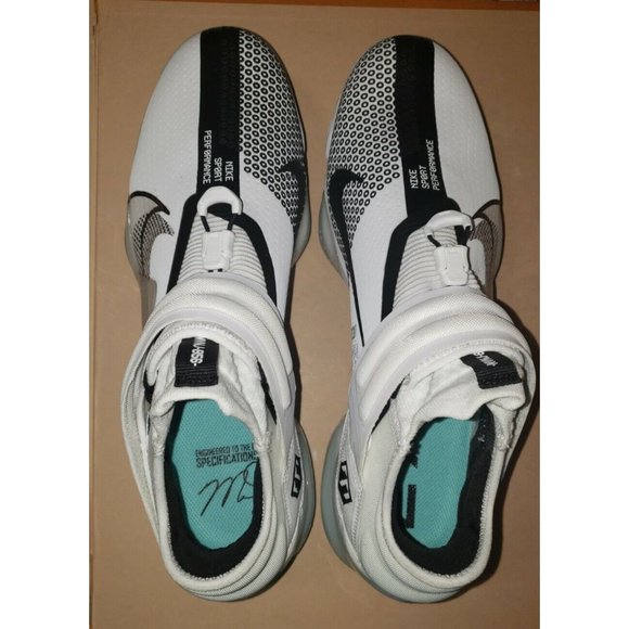 Nike Force Zoom Trout 7 Metal Baseball Men\'s Sizes White/Black NWOB ! main image 9